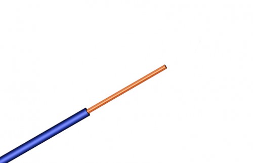 Alambre Nya Azul 4,0mm2 H07v-u - Rollo 100 Metros 450/750 V 100 MT 4,0MM2