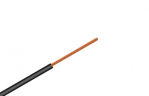 Cable H07z1-k 2,5mm2 Negro Libre De Halógenos, Uso Interior 750v - 100MT 450/750 V 2.5MM2