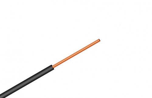 Alambre Nya Negro 2,5mm2 H07v-u - Por Metro 450/750 V 2,5MM2
