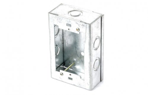 Caja Chuqui Zincada 118x76x40mm