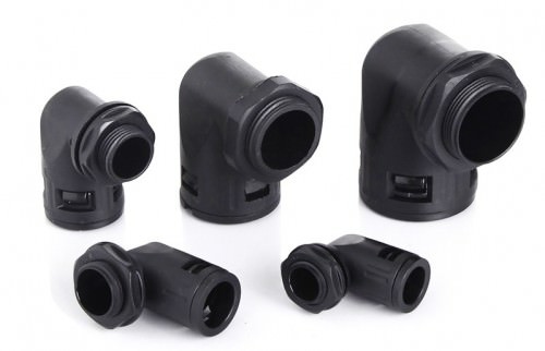 Codo Curvo Plástico 20MM Para Conduit Corrugado 20MM