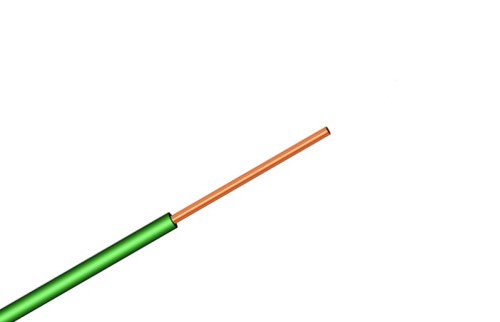 Alambre Nya Verde 2,5mm2 H07v-u - Rollo 50 Metros 50MTS H07V-U