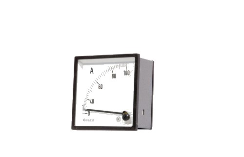 Amperímetro Directo 0-5A 72x72mm 4V EC4V — Saci — SACI