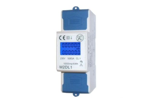 Contador Monofasico Energia Display LED 94V 80 a 2W M2DL1 — Saci — SACI