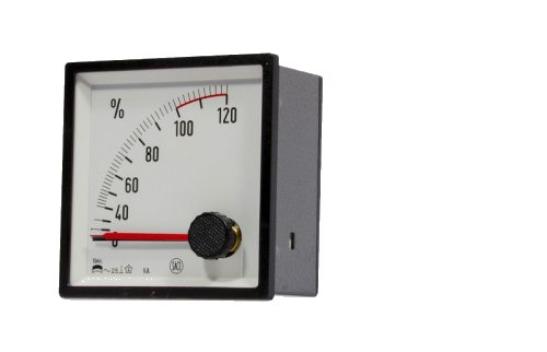 Amperímetro Máximetro 0-500/5A 96x96mm 3V BC3V — Saci — SACI