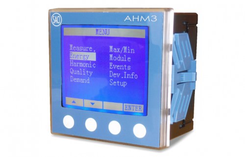 Analizador de Red AHM3 690V 5A AHM3 — Saci — SACI