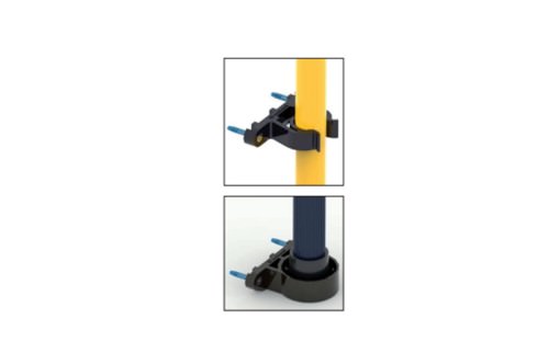 Soporte Pared Pértiga 40mm -con Tornillos P-615206 — Sofamel — SOFAMEL