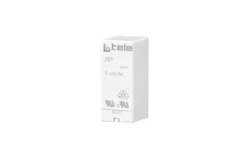 Relé Miniatura Rp 2 Polos Alimentación 12VCC 250VAC RP012-2 — Tele — TELE