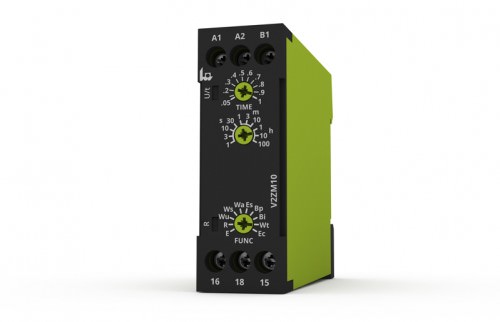 Relé de Tiempo -Multifunción 10 Alimentación 12-240V AC/DC V2ZM10 — Tele — TELE