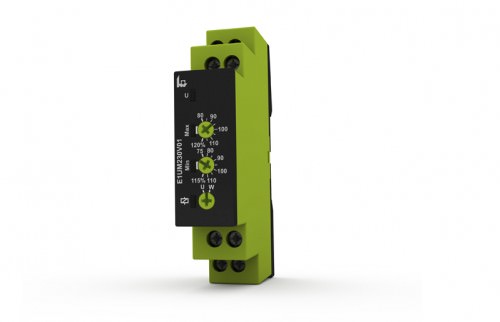 Relé de Monitoreo de Voltaje Alimentación - 24VAC/dc - 230VAC 24VACDC E1UM230V01 — Tele — TELE