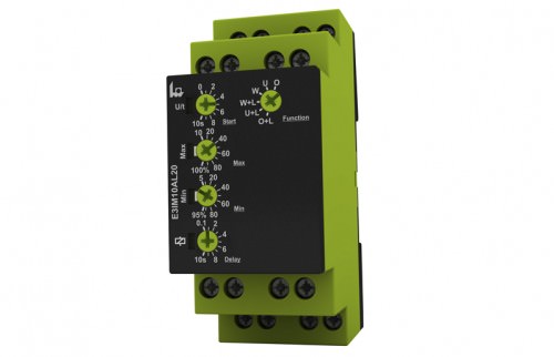 Relé de Monitoreo de Corriente Monofásico - 230VAC - 10A AC/DC E3IM10AL20 — Tele — TELE