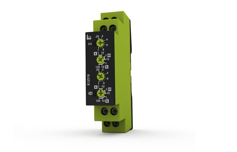 Relé de Tiempo -Ciclico Alimentación 12-240V AC/DC 12 a E1ZI10 — Tele — TELE