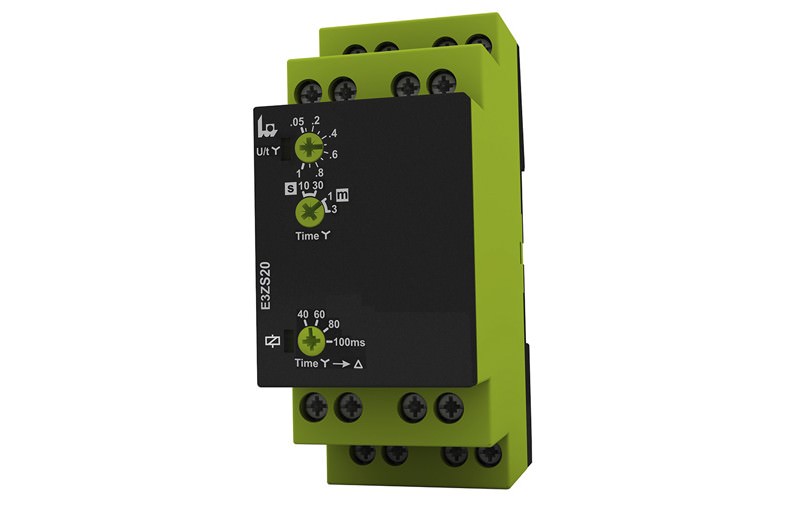 Relé de Tiempo -Estrella / Triangulo Alimentación 12-240V AC/DC 12 a E3ZS20 — Tele — TELE