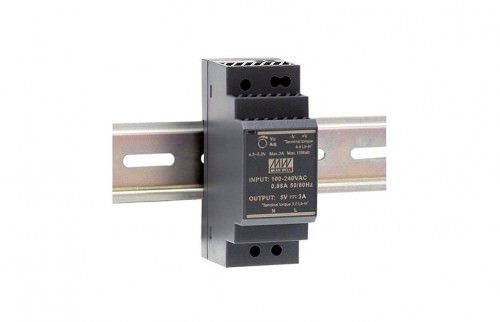 Fuente de Poder 24VDC 1.5A Alimentación 100-240VAC 1.5A HDR30-24/1.5A — Tele — TELE