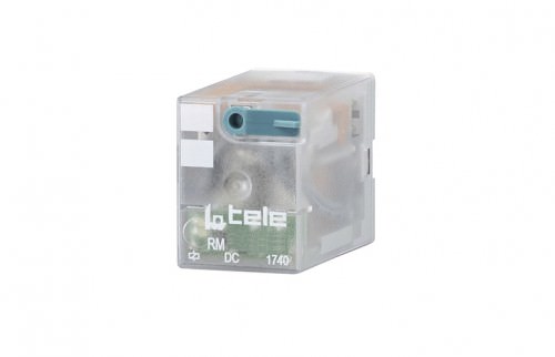 Relé Miniatura Rm 4 Polos Alimentación 24VCC 250VAC RM024L — Tele — TELE
