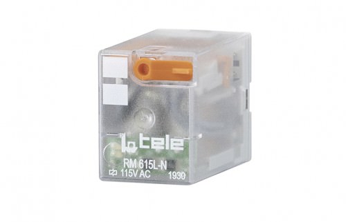 Relé Miniatura Rm 4 Polos Alimentación 110VCA 250VAC RM615L — Tele — TELE
