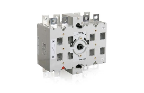 Conmutador Tetrapolar 4x400A 600VAC / 125kW - NO Incluye Maneta 1000V CCF04003NS0 — Telergon — TELERGON