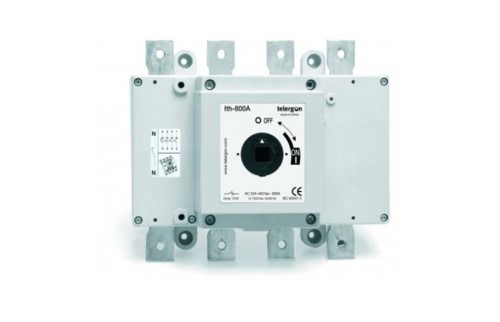 Interruptor Rotativo 3x800A 443.4kW -AC21 / AC22 1000V 23A S5-08003PC0 — Telergon — TELERGON