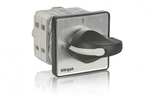 Interruptor de Levas Trifásico 3x25A On -Off 500V IP20 T.012/T-20 — Telergon — TELERGON