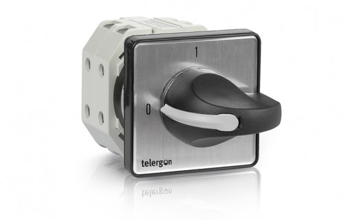 Interruptor de Levas Trifásico 3x32A On -Off 690V IP20 T.012/T-25 — Telergon — TELERGON