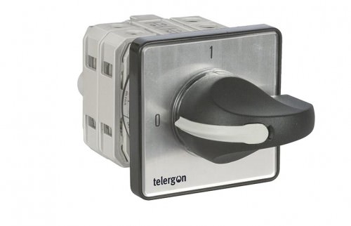 Conmutador Trifásico 3x25A 600VAC -7.5kW /380V T.402/T-20 — Telergon — TELERGON