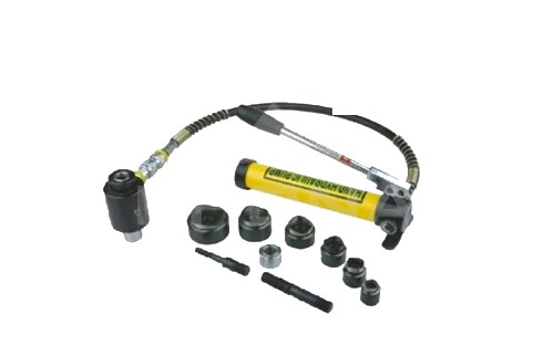 Juego Punzonador Hidráulico 22-60mm Espesor 3mm 8A SYK-8A — Tpt — TPT