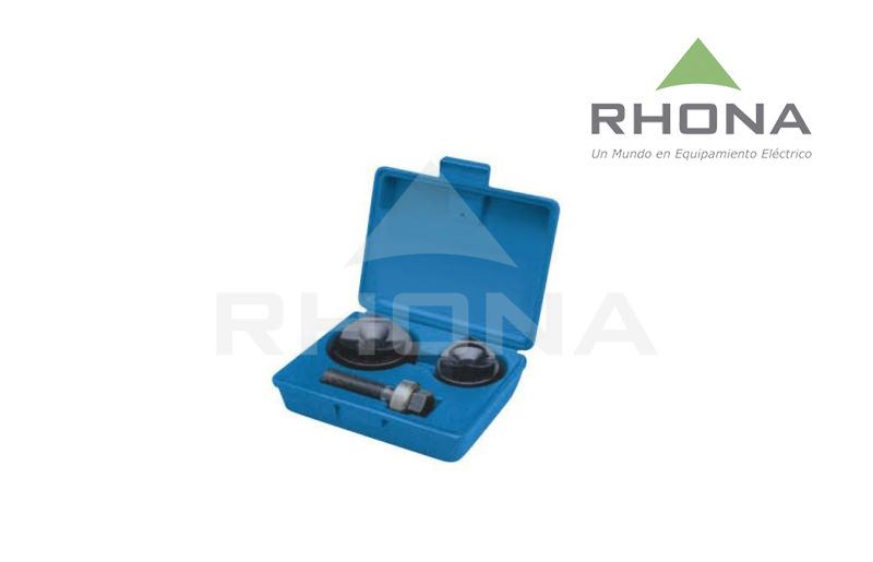 Juego Punzonador Manual 1/2″ - 2″ Completo C — Tpt — TPT