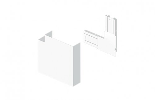 Angulo Plano 50x100mm para Bandejas U24x -Color Blanco 93221-2 — Unex — Unex