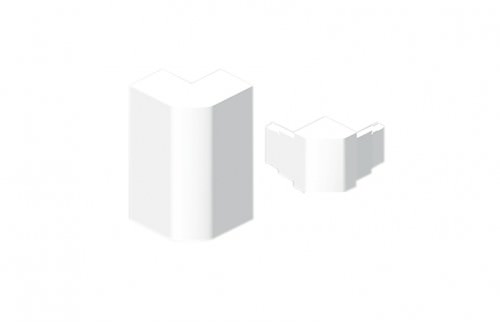 Angulo Exterior 50x100mm para Bandejas U24x -Color Blanco 93271-2 — Unex — Unex