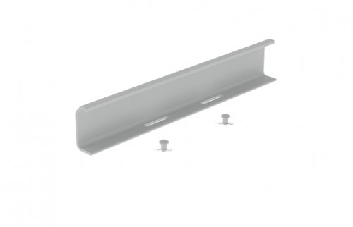 Unión de Tramos Alt. 100mm para Bandeja U24x - Color Gris 66834 — Unex — UNEX