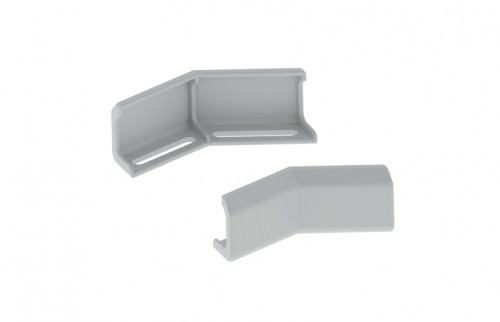 Union de Esquinas Alt. 60mm para Bandeja U23x - Color Gris 66841 — Unex — Unex