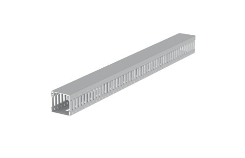 Canaleta Ranurada 42x43mm Tira de 2 Metros - Libre de Halógenos 40.40.88 — Unex — UNEX