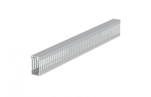 Canaleta Ranurada 60x30mm Tira de 2 Metros - Libre de Halógenos 60.30.88 — Unex — UNEX