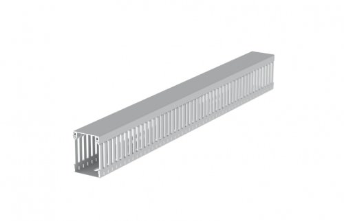 Canaleta Ranurada 43x60mm Tira de 2 Metros - Libre de Halógenos 60.40.88 — Unex — UNEX