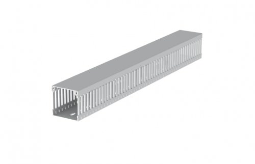 Canaleta Ranurada 60x60mm Tira de 2 Metros - Libre de Halógenos 60.60.88 — Unex — UNEX