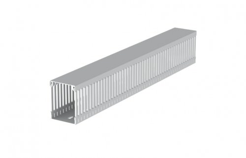 Canaleta Ranurada 60x80mm Tira de 2 Metros - Libre de Halógenos 80.60.88 — Unex — UNEX