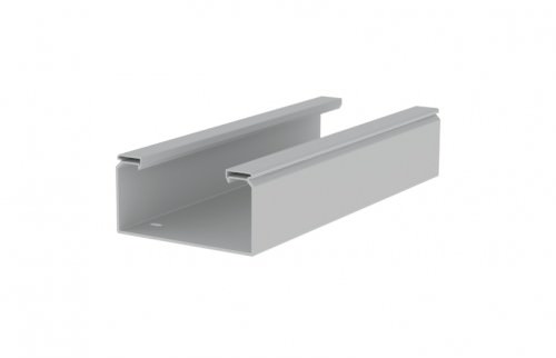Bandeja Lisa 200x100mm 3 Metros - Industrial, Libre de Halógenos, sin Tapa 3MT 66221 — Unex — Unex