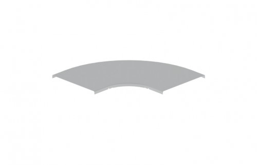 Tapa Curva Plana 90° 300mm para Bandejas U23x - Color Gris 66311 — Unex — Unex