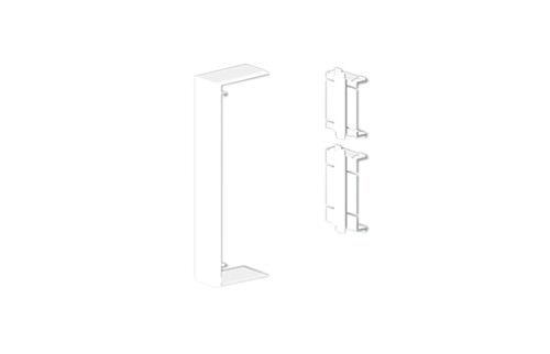 Cubrejuntas 50x100mm para Bandejas U42x -Color Blanco 93521-42 — Unex — Unex