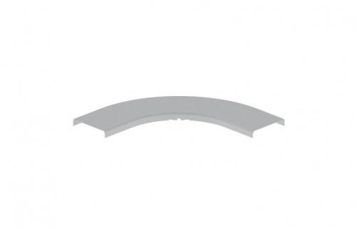 Tapa Curva Plana 90° 100mm para Bandejas U23x - Color Gris 66111 — Unex — Unex