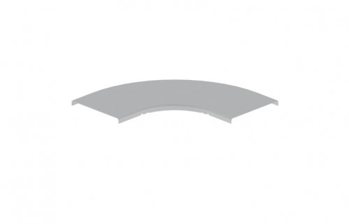 Tapa Curva Plana 90° 200mm para Bandejas U23x - Color Gris 66211 — Unex — Unex