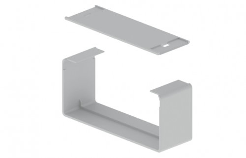 Cubrejunta 60x150mm para Bandejas U23x - Color Blanco IP3 66164 — Unex — Unex