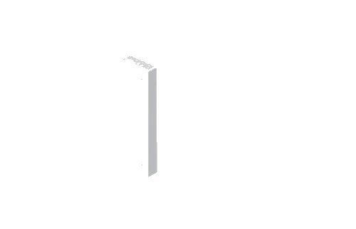 Tapa Final 50x100mm para Bandejas U24x -Color Aluminio 93371-03 — Unex — Unex
