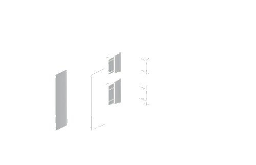 Angulo Interior 50x150mm para Bandejas U24x -Color Aluminio 93324-03 — Unex — Unex