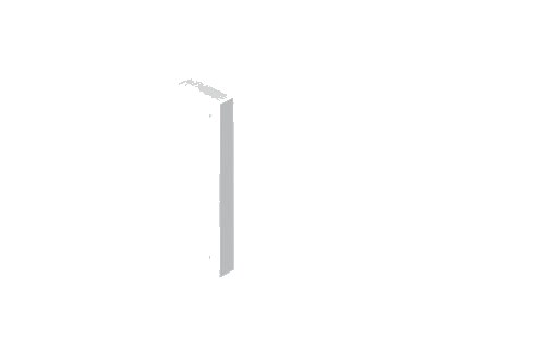 Tapa Final 50x150mm para Bandejas U24x -Color Aluminio 93374-03 — Unex — Unex