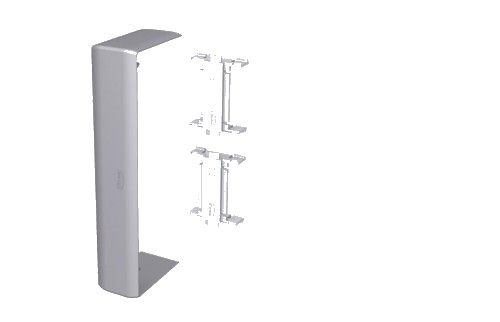 Cubrejunta 50x150mm para Bandejas U24x -Color Aluminio 93524-03 — Unex — Unex