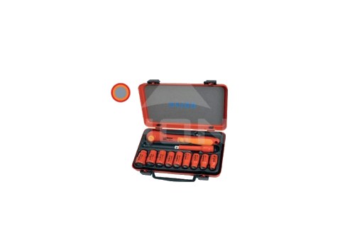 Juego Dados Aislante DADO1/2 10-24mm 190VD 11A 190VDE6P11A — Unior — UNIOR