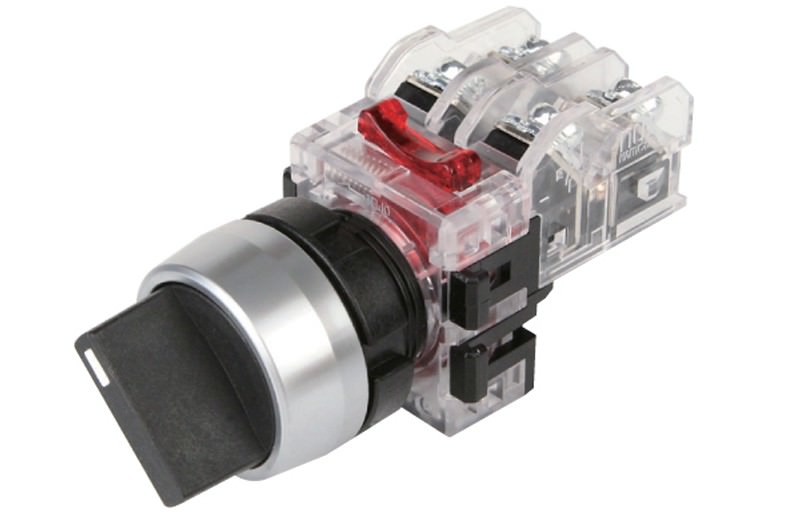 Selector 2 Posiciones Aluminio MRS-R2A1 — Nux — NUX