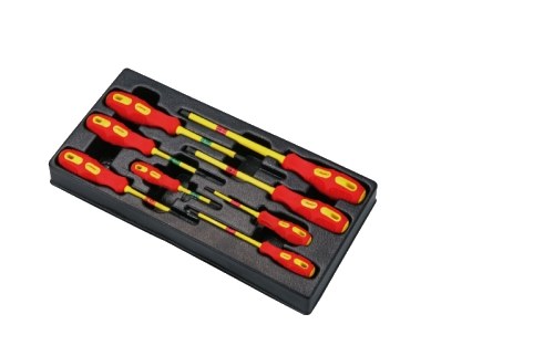 Kit Destornilladores Aislados 8 Pcs 0818M TT-41 — Hans — HANS