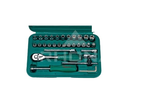 Juego Dado 1/4 4-12mm + Accs. 2633MBG — Hans — HANS